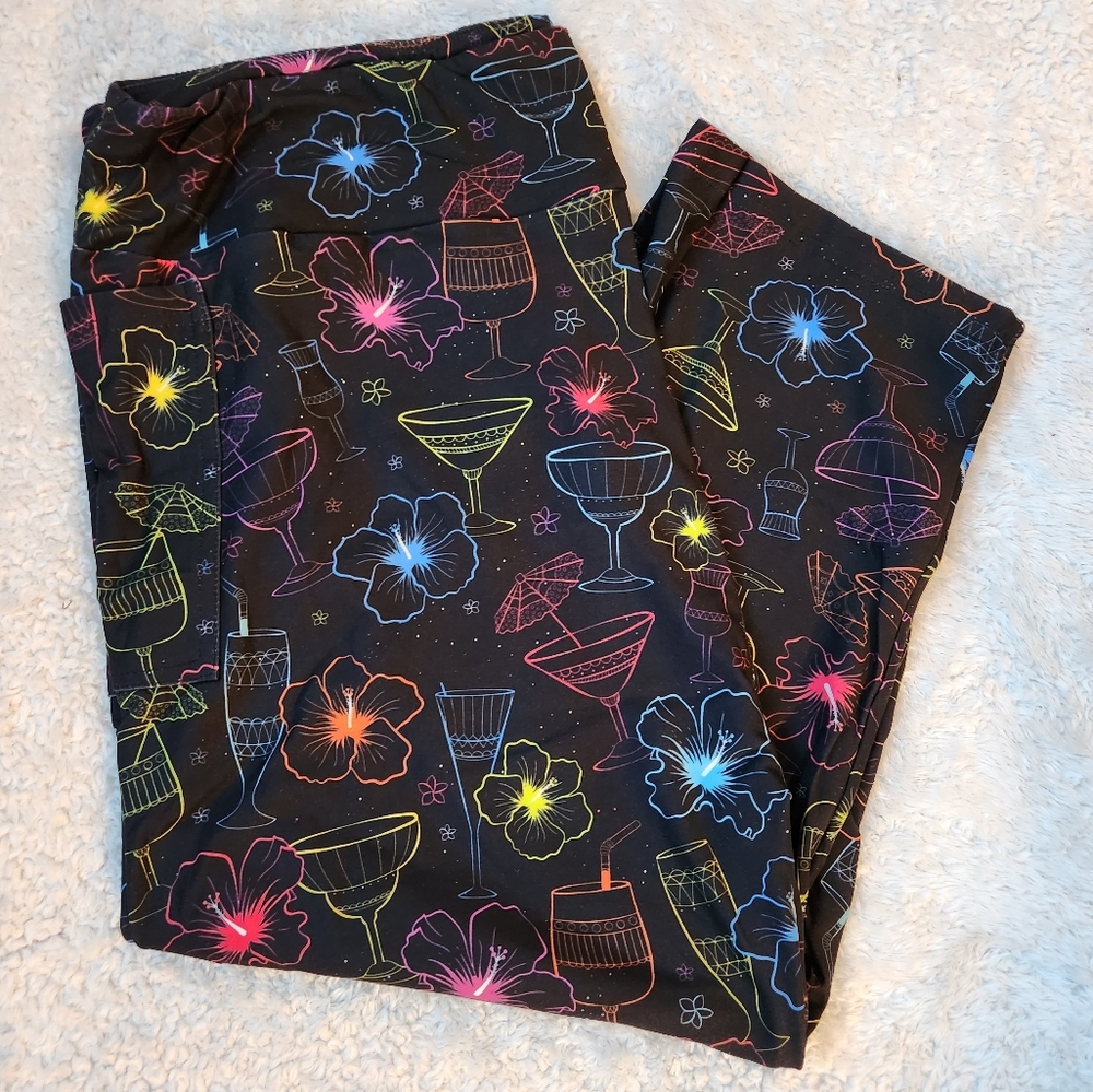 TC2 Hibiscua Cocktail Capris